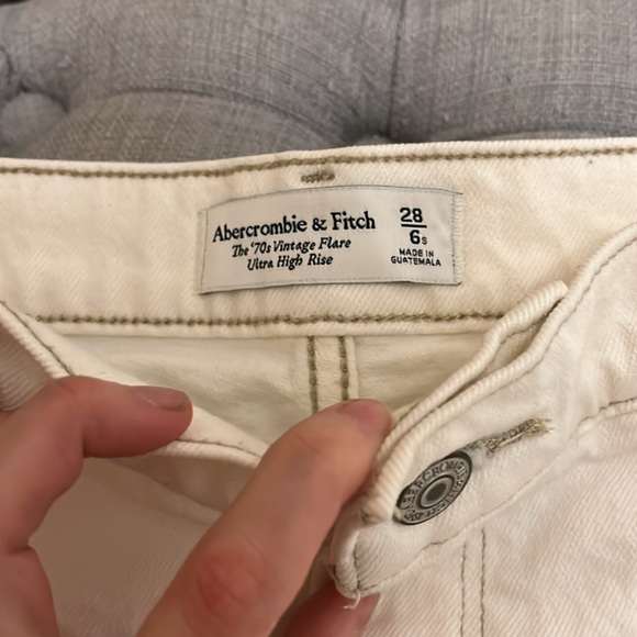 Abercrombie & Fitch The 70s Vintage Flare Ultra High Rise - Picture 6 of 10